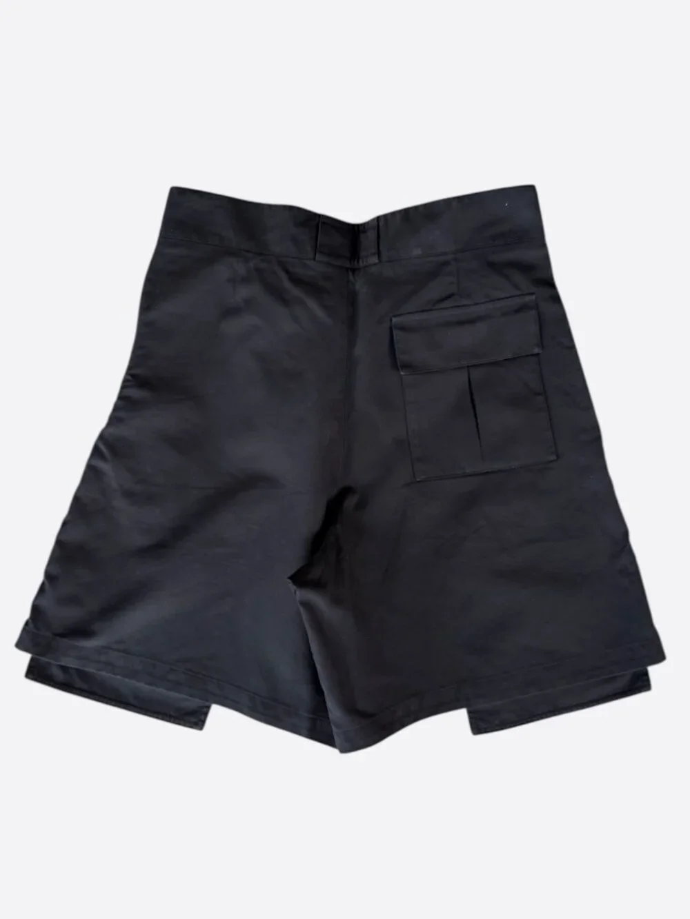 Dior Cactus Jack Black Cargo Bermuda Shorts